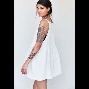 UO Vintage Renewal Baby Doll Gingham Tank Dress M